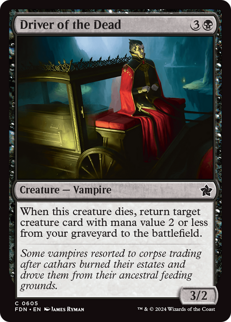 Driver of the Dead [Foundations] | Jomio and Rueliete's Cards and Comics