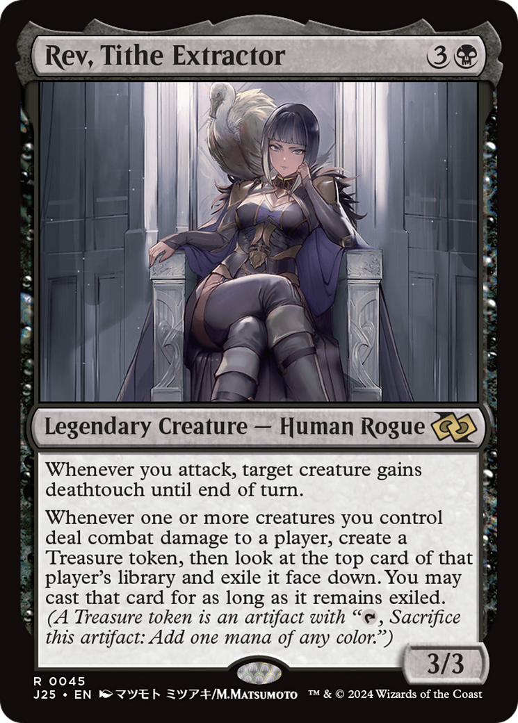 Rev, Tithe Extractor (Anime) [Foundations Jumpstart] | Jomio and Rueliete's Cards and Comics