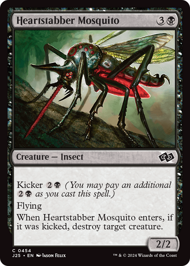 Heartstabber Mosquito [Foundations Jumpstart] | Jomio and Rueliete's Cards and Comics