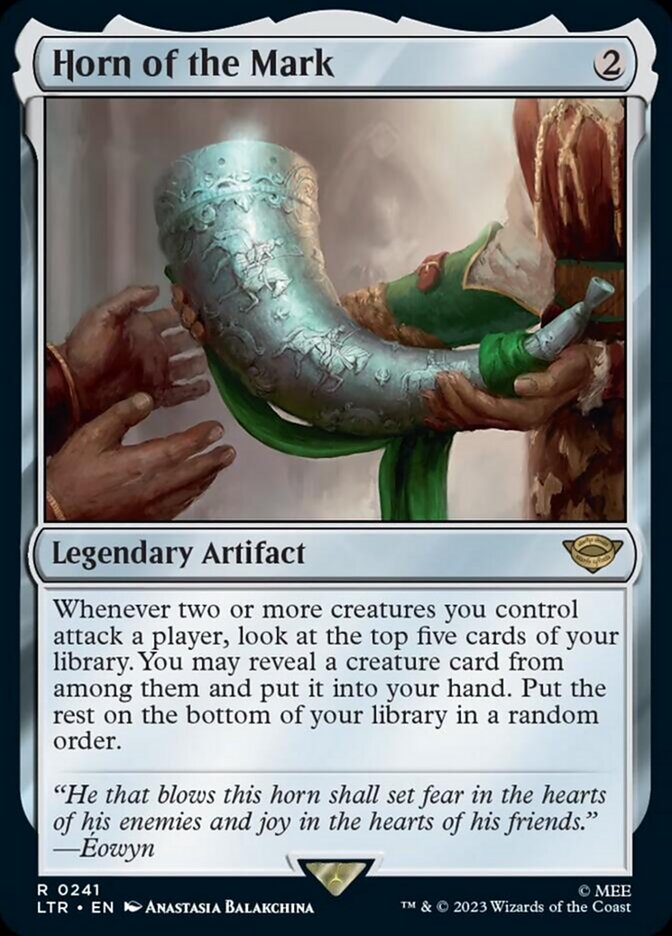 Horn of the Mark [The Lord of the Rings: Tales of Middle-Earth] | Jomio and Rueliete's Cards and Comics