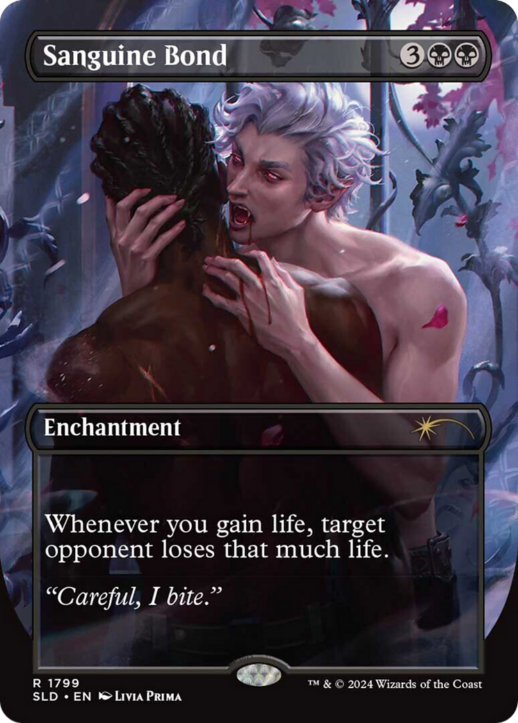 Sanguine Bond (Rainbow Foil) [Secret Lair Drop Series] | Jomio and Rueliete's Cards and Comics
