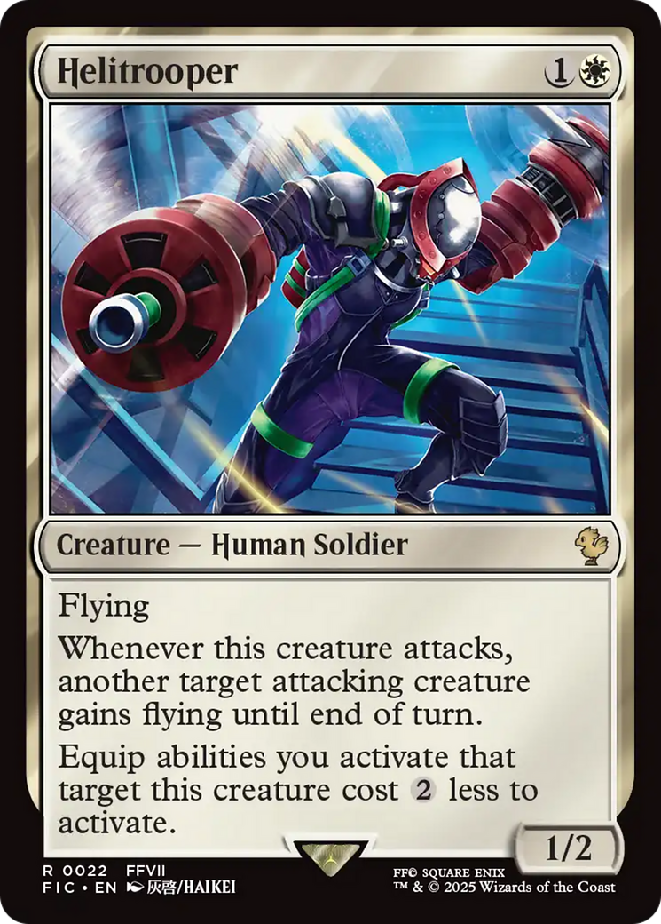 Helitrooper [FINAL FANTASY Commander] | Jomio and Rueliete's Cards and Comics