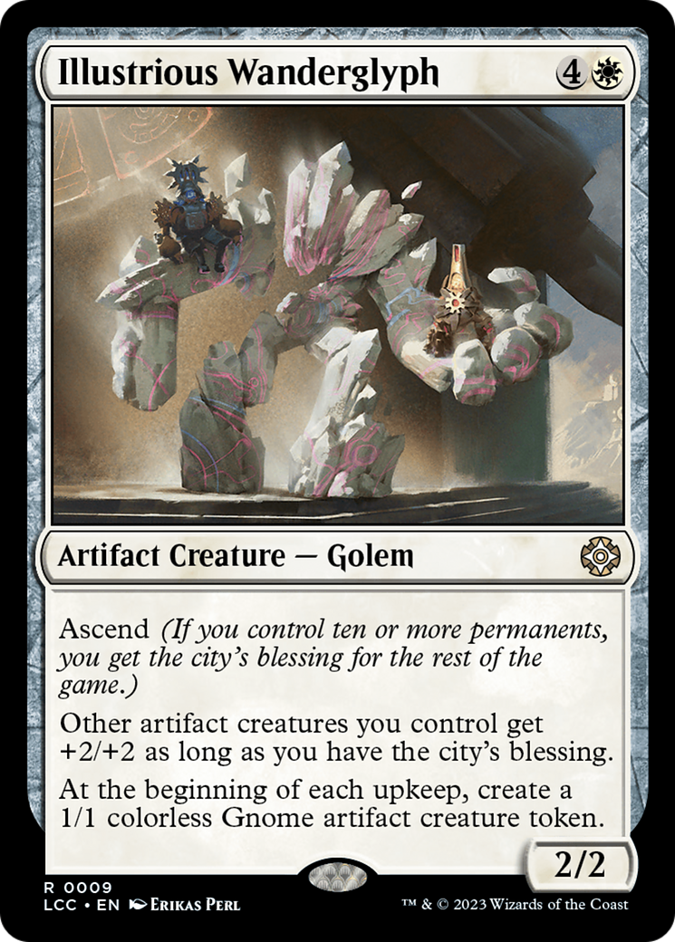 Illustrious Wanderglyph [The Lost Caverns of Ixalan Commander] | Jomio and Rueliete's Cards and Comics