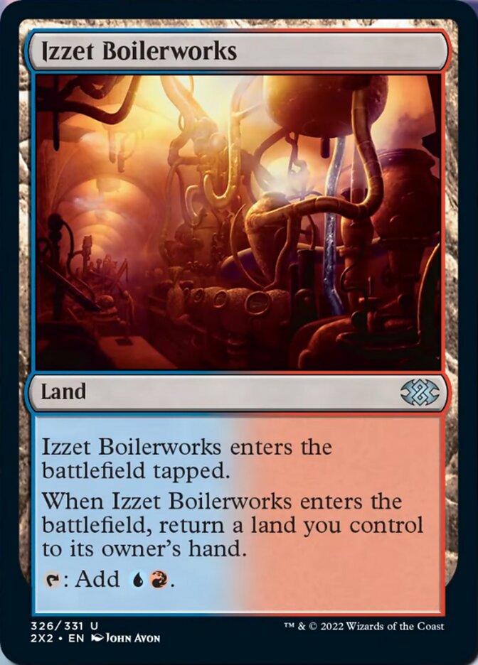 Izzet Boilerworks [Double Masters 2022] | Jomio and Rueliete's Cards and Comics