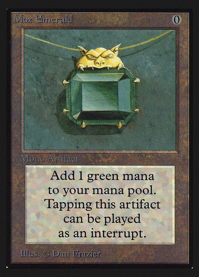 Mox Emerald [International Collectors' Edition] | Jomio and Rueliete's Cards and Comics