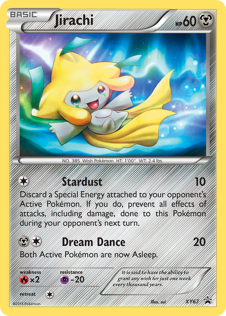 Jirachi (XY67) [XY: Black Star Promos] | Jomio and Rueliete's Cards and Comics