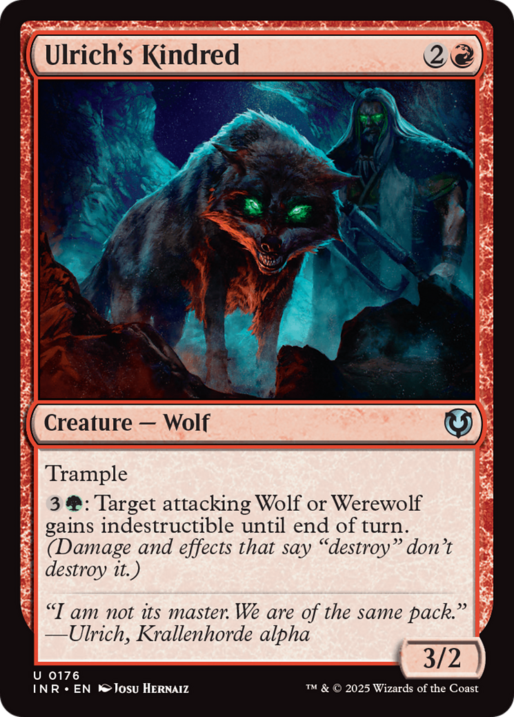 Ulrich's Kindred [Innistrad Remastered] | Jomio and Rueliete's Cards and Comics