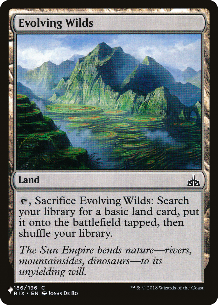Evolving Wilds [Secret Lair: From Cute to Brute] | Jomio and Rueliete's Cards and Comics