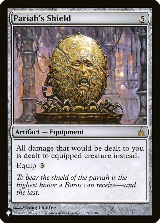 Pariah's Shield [The List] | Jomio and Rueliete's Cards and Comics