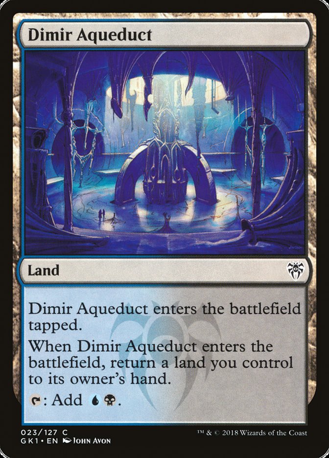 Dimir Aqueduct [Guilds of Ravnica Guild Kit] | Jomio and Rueliete's Cards and Comics