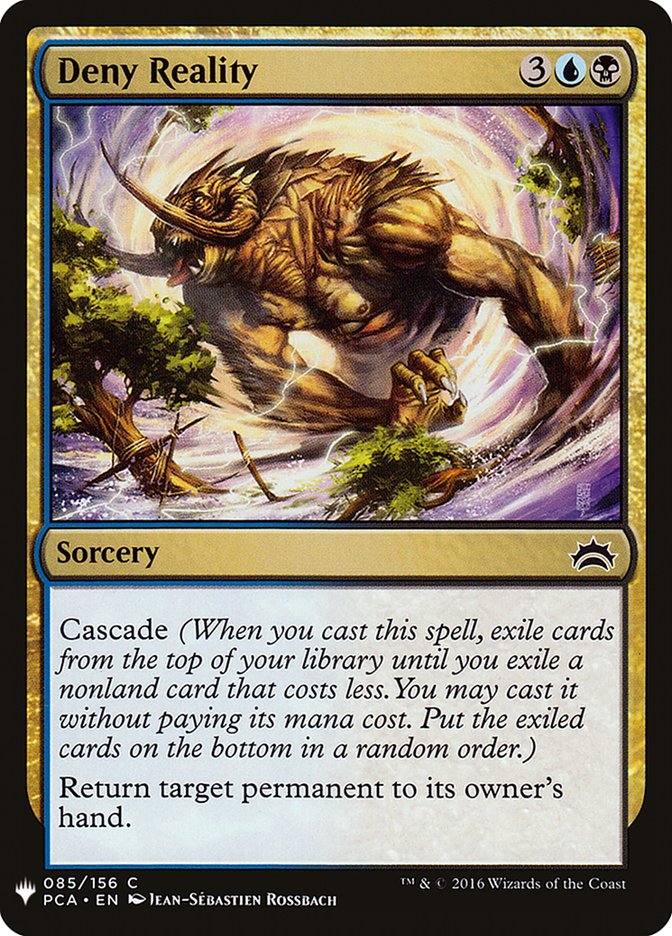 Deny Reality [Mystery Booster] | Jomio and Rueliete's Cards and Comics