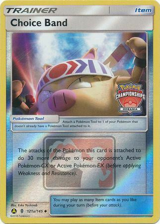 Choice Band (121a/145) (Oceania Championships) [Sun & Moon: Guardians Rising] | Jomio and Rueliete's Cards and Comics