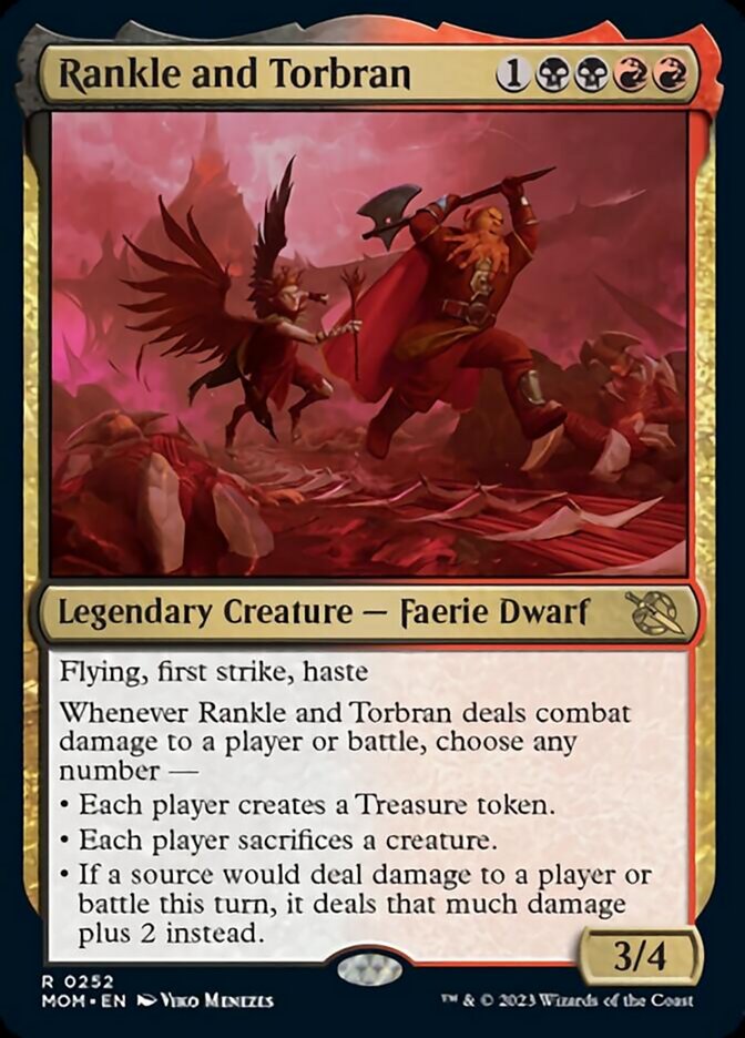 Rankle and Torbran [March of the Machine] | Jomio and Rueliete's Cards and Comics