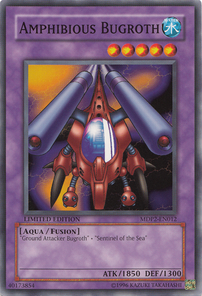 Amphibious Bugroth [MDP2-EN012] Common | Jomio and Rueliete's Cards and Comics