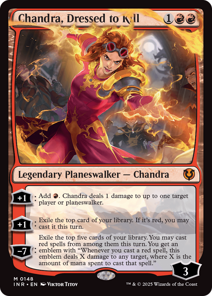 Chandra, Dressed to Kill [Innistrad Remastered] | Jomio and Rueliete's Cards and Comics