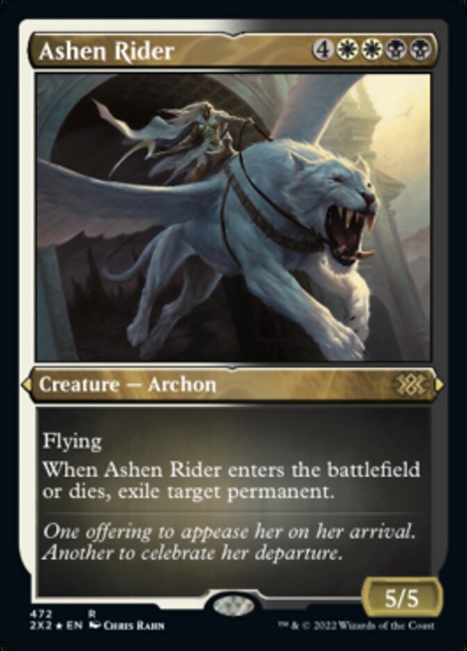 Ashen Rider (Foil Etched) [Double Masters 2022] | Jomio and Rueliete's Cards and Comics