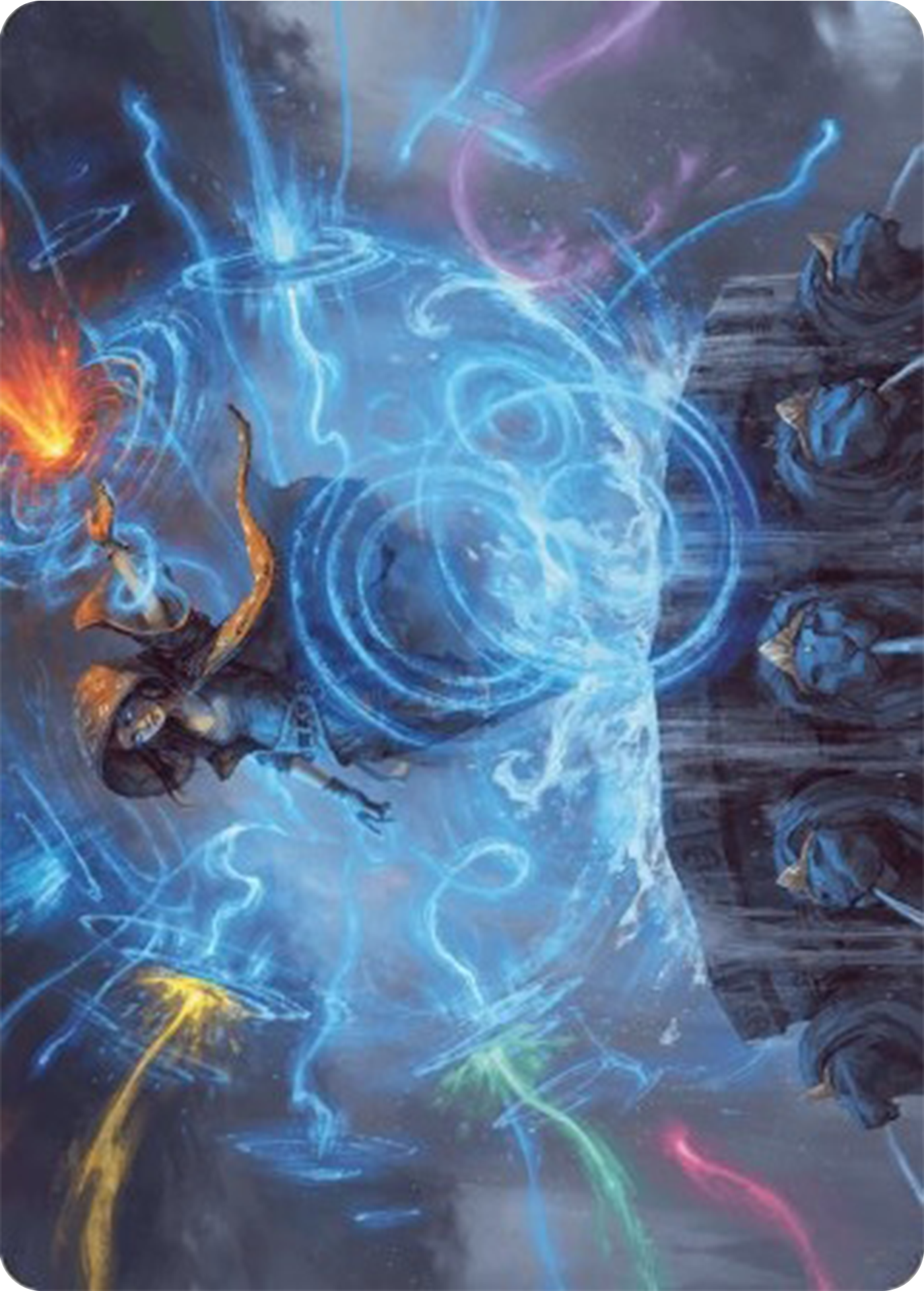 Flusterstorm Art Card [Modern Horizons 3 Art Series] | Jomio and Rueliete's Cards and Comics