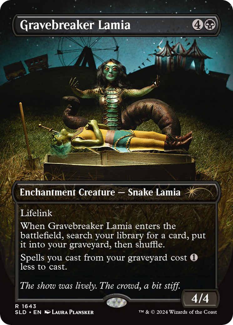 Gravebreaker Lamia (Rainbow Foil) [Secret Lair Drop Series] | Jomio and Rueliete's Cards and Comics
