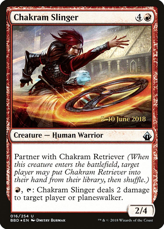 Chakram Slinger [Battlebond Prerelease Promos] | Jomio and Rueliete's Cards and Comics