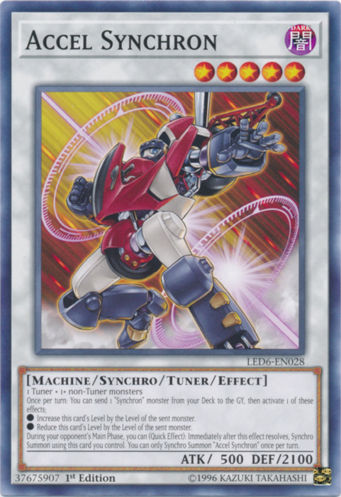Accel Synchron [LED6-EN028] Common | Jomio and Rueliete's Cards and Comics
