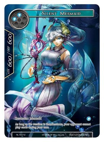 Silent Mermaid (RL1807-2) [Promo Cards] | Jomio and Rueliete's Cards and Comics