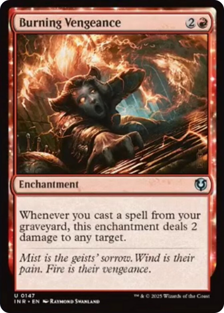 Burning Vengeance [Innistrad Remastered] | Jomio and Rueliete's Cards and Comics