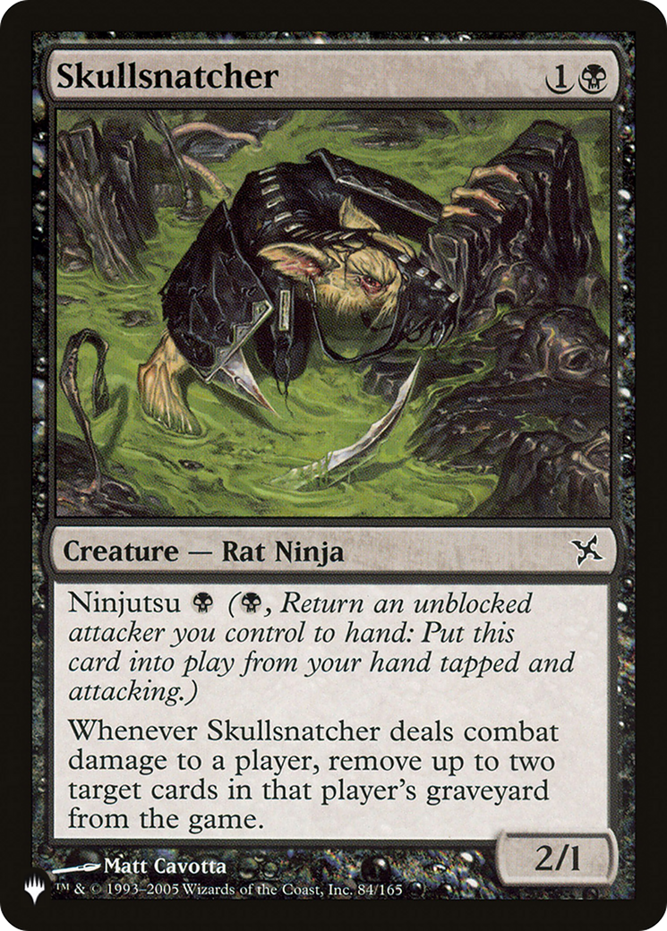 Skullsnatcher [The List] | Jomio and Rueliete's Cards and Comics