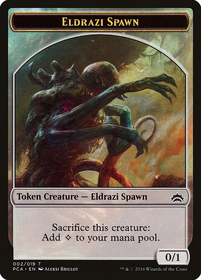 Eldrazi Spawn Token (002/019) [Planechase Anthology Tokens] | Jomio and Rueliete's Cards and Comics