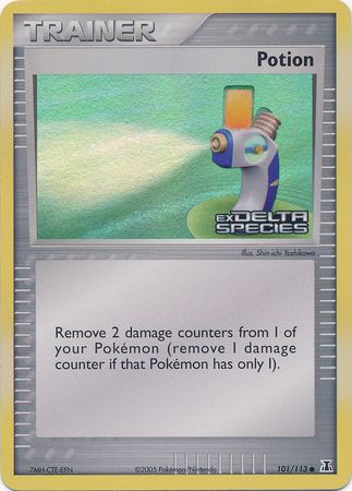 Potion (101/113) (Stamped) [EX: Delta Species] | Jomio and Rueliete's Cards and Comics