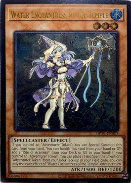 Water Enchantress of the Temple [OP19-EN002] Ultimate Rare | Jomio and Rueliete's Cards and Comics