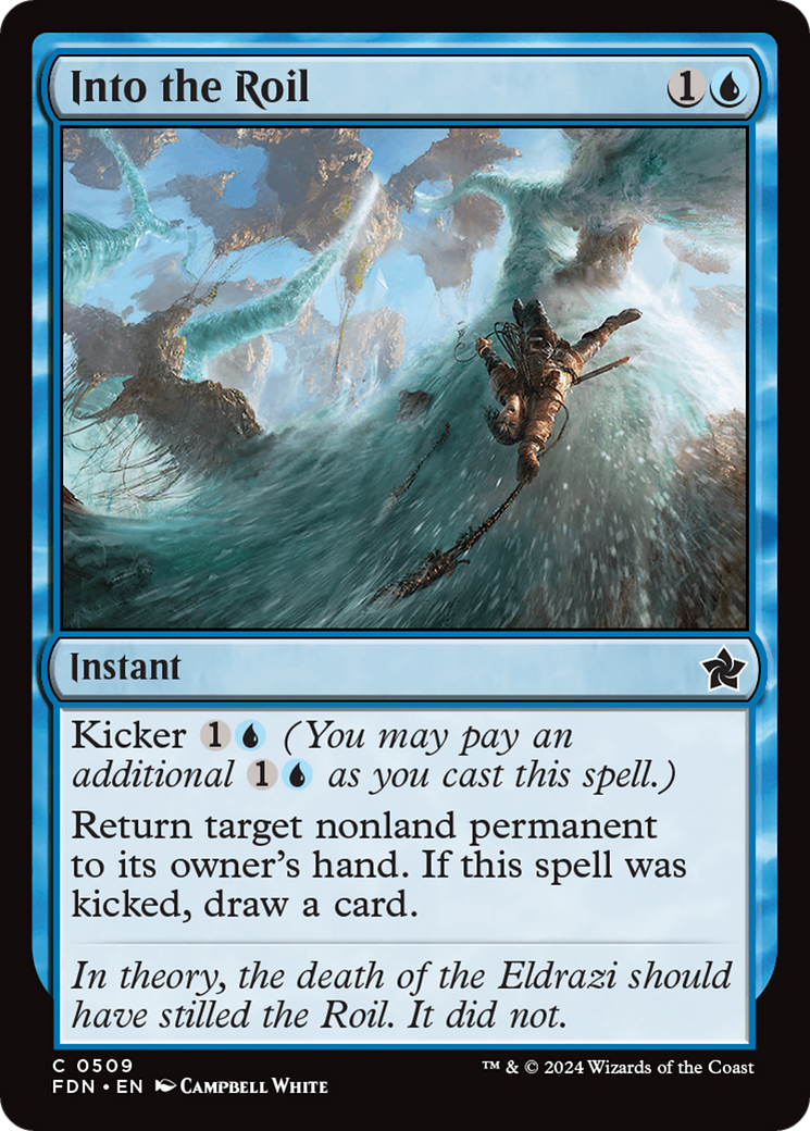 Into the Roil [Foundations] | Jomio and Rueliete's Cards and Comics