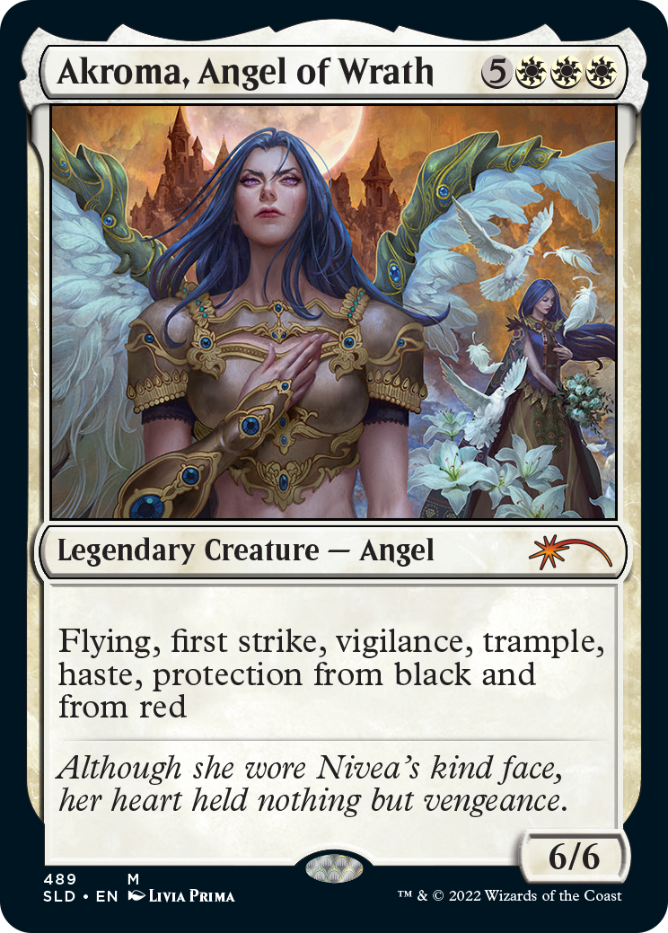 Akroma, Angel of Wrath [Secret Lair Drop Series] | Jomio and Rueliete's Cards and Comics