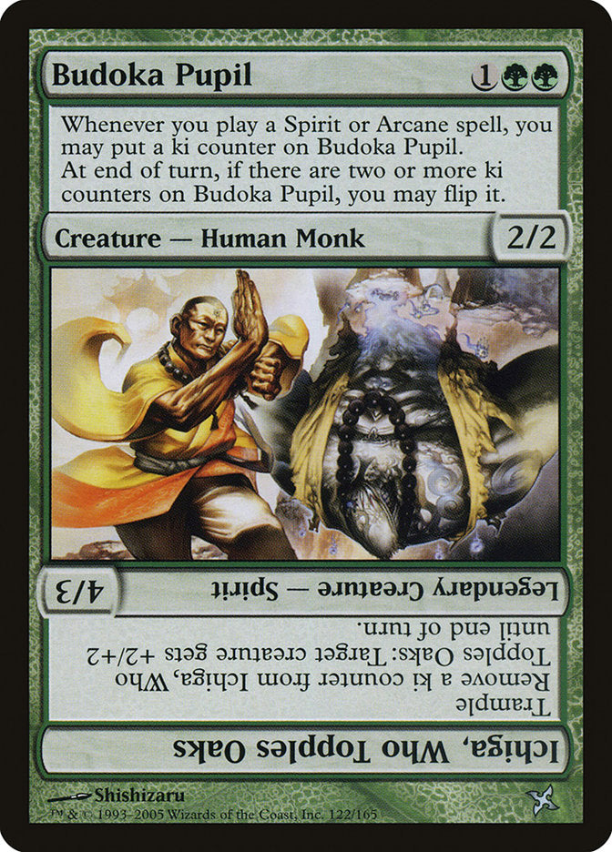 Budoka Pupil // Ichiga, Who Topples Oaks [Betrayers of Kamigawa] | Jomio and Rueliete's Cards and Comics