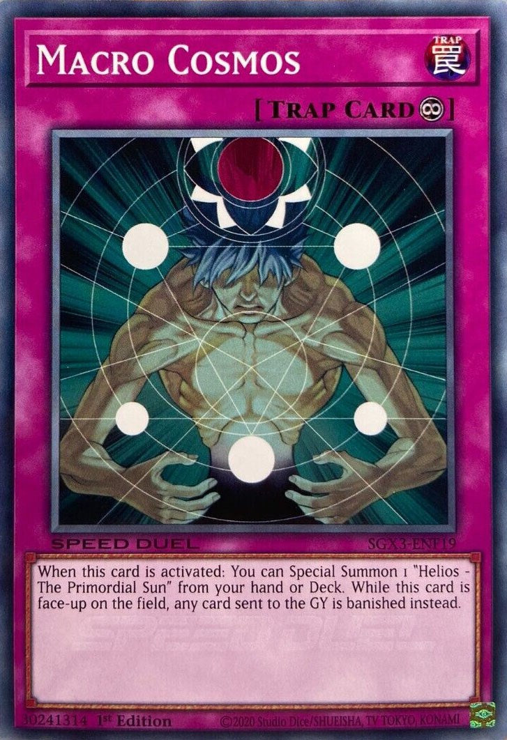 Macro Cosmos [SGX3-ENF19] Common | Jomio and Rueliete's Cards and Comics