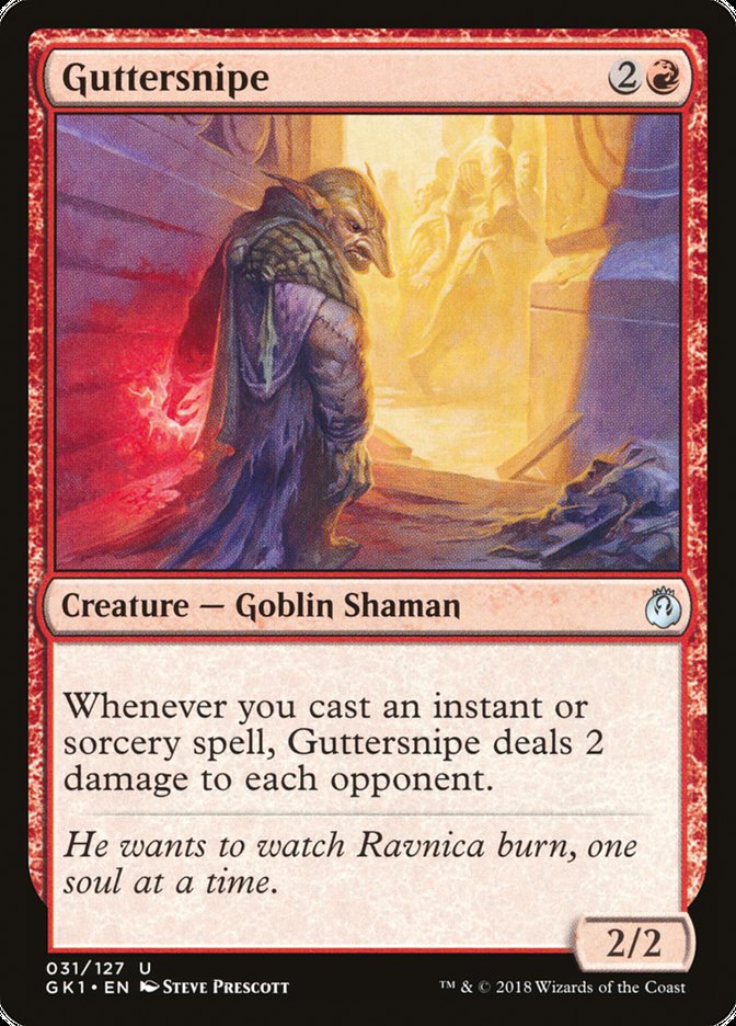 Guttersnipe [Guilds of Ravnica Guild Kit] | Jomio and Rueliete's Cards and Comics