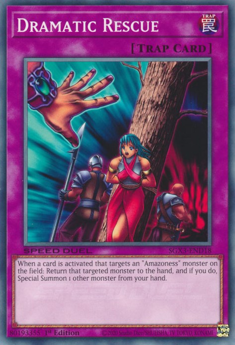 Dramatic Rescue [SGX3-END18] Common | Jomio and Rueliete's Cards and Comics