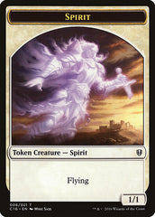 Spirit (006) // Bird (002) Double-Sided Token [Commander 2016 Tokens] | Jomio and Rueliete's Cards and Comics