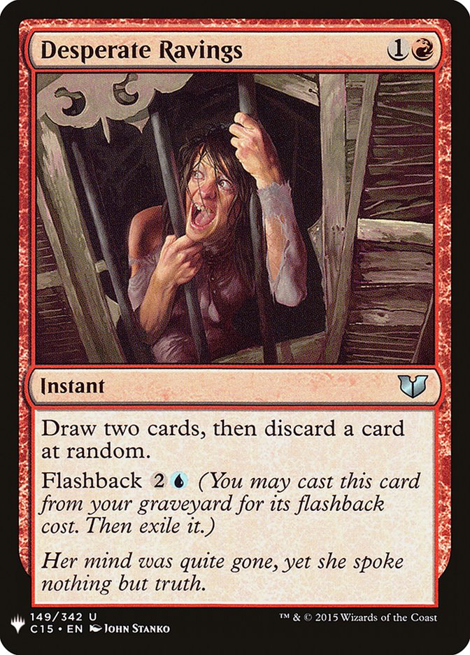 Desperate Ravings [Mystery Booster] | Jomio and Rueliete's Cards and Comics