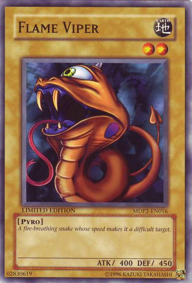 Flame Viper [MDP2-EN016] Common | Jomio and Rueliete's Cards and Comics