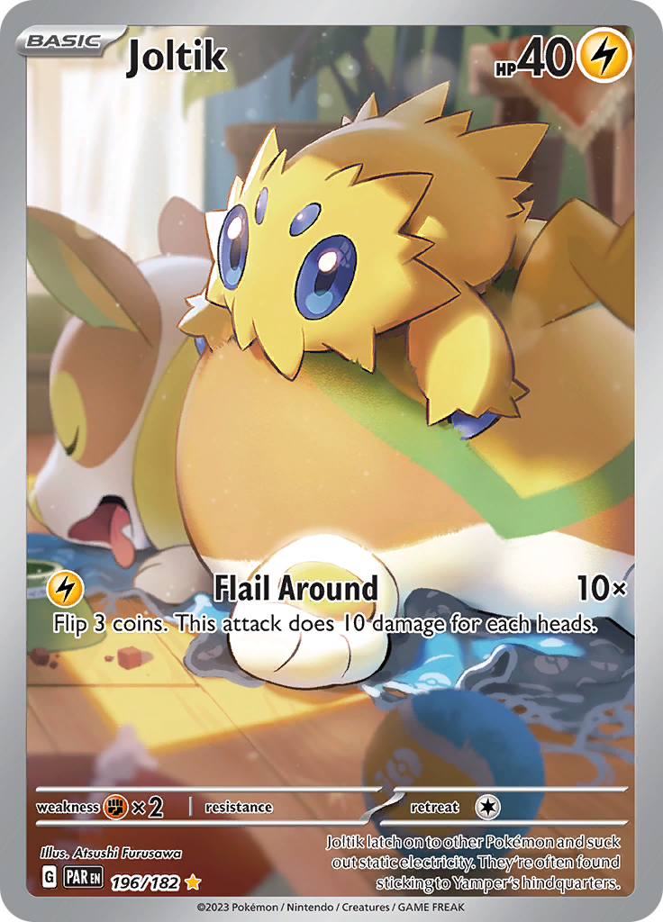 Joltik (196/182) [Scarlet & Violet: Paradox Rift] | Jomio and Rueliete's Cards and Comics