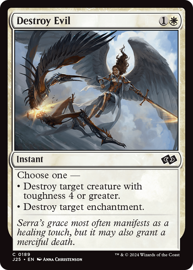 Destroy Evil [Foundations Jumpstart] | Jomio and Rueliete's Cards and Comics