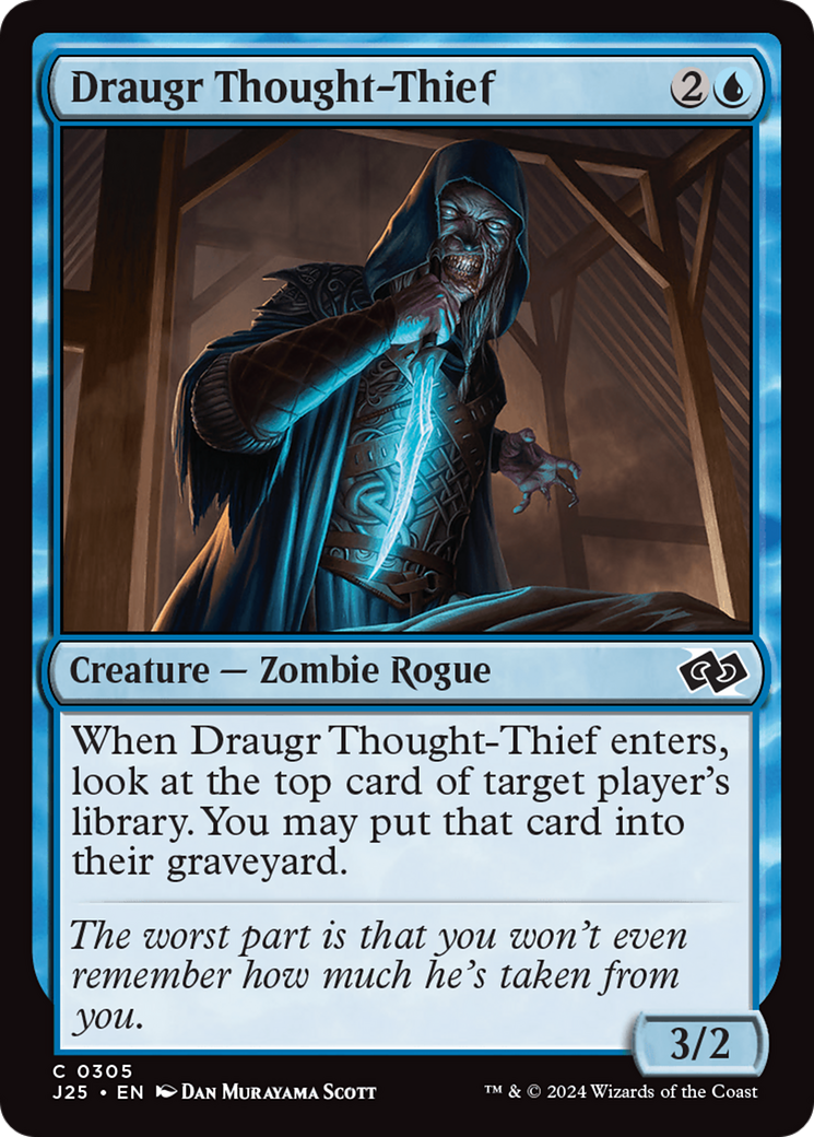 Draugr Thought-Thief [Foundations Jumpstart] | Jomio and Rueliete's Cards and Comics
