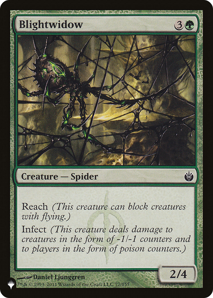 Blightwidow [The List] | Jomio and Rueliete's Cards and Comics