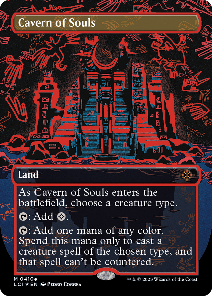 Cavern of Souls (0410e) (Borderless) [The Lost Caverns of Ixalan] | Jomio and Rueliete's Cards and Comics