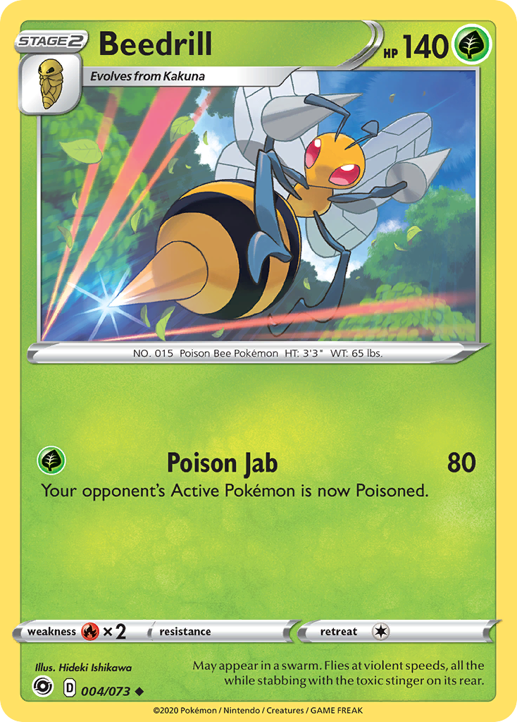 Beedrill (004/073) [Sword & Shield: Champion's Path] | Jomio and Rueliete's Cards and Comics