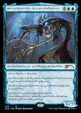 Jin-Gitaxias, Core Augur (Phyrexian) [Secret Lair Drop Series] | Jomio and Rueliete's Cards and Comics