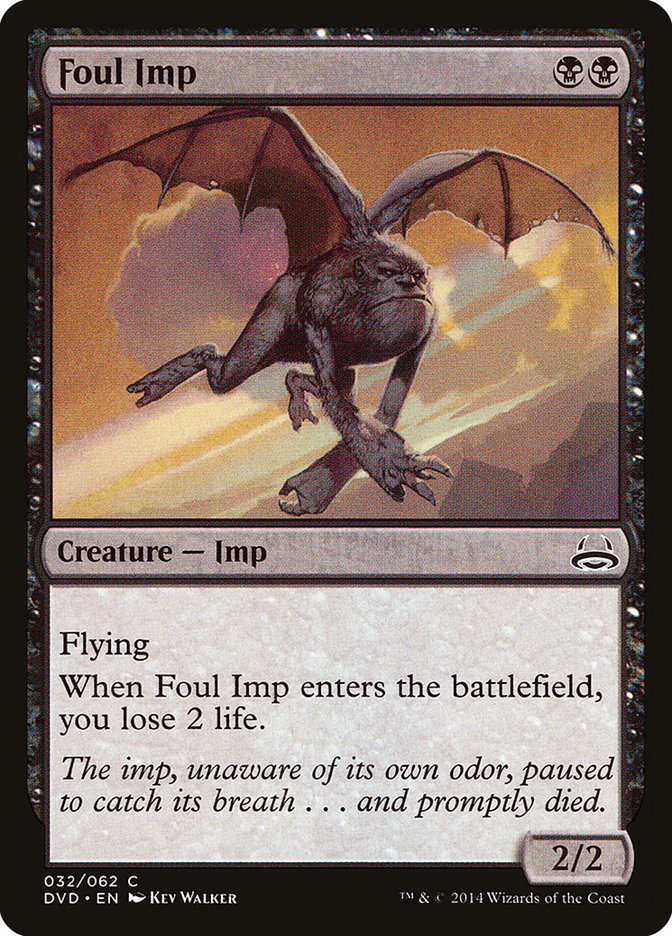 Foul Imp (Divine vs. Demonic) [Duel Decks Anthology] | Jomio and Rueliete's Cards and Comics