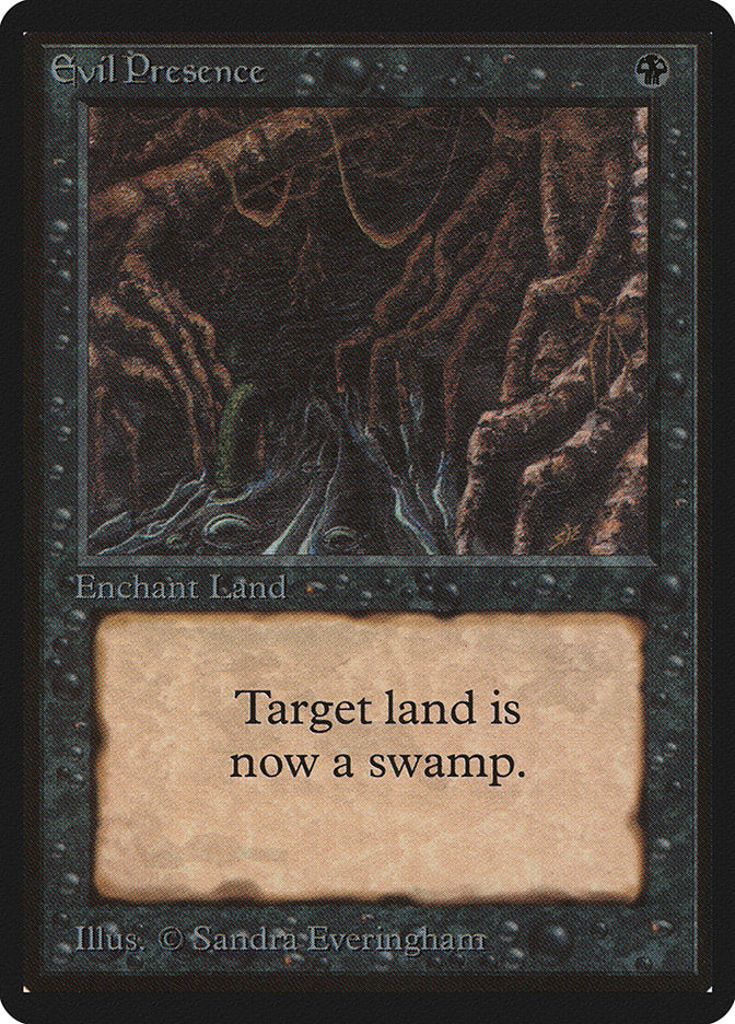 Evil Presence [Beta Edition] | Jomio and Rueliete's Cards and Comics