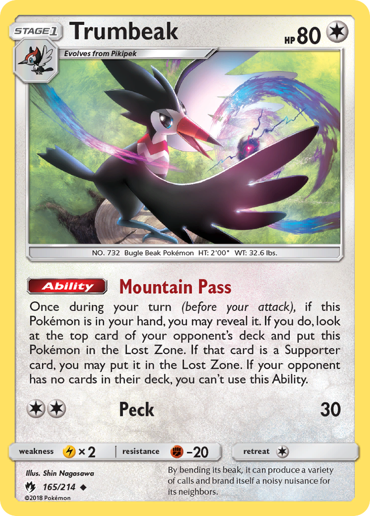 Trumbeak (165/214) [Sun & Moon: Lost Thunder] | Jomio and Rueliete's Cards and Comics