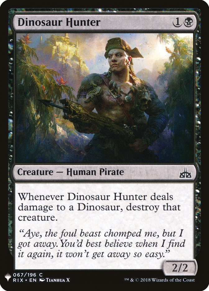 Dinosaur Hunter [Mystery Booster] | Jomio and Rueliete's Cards and Comics